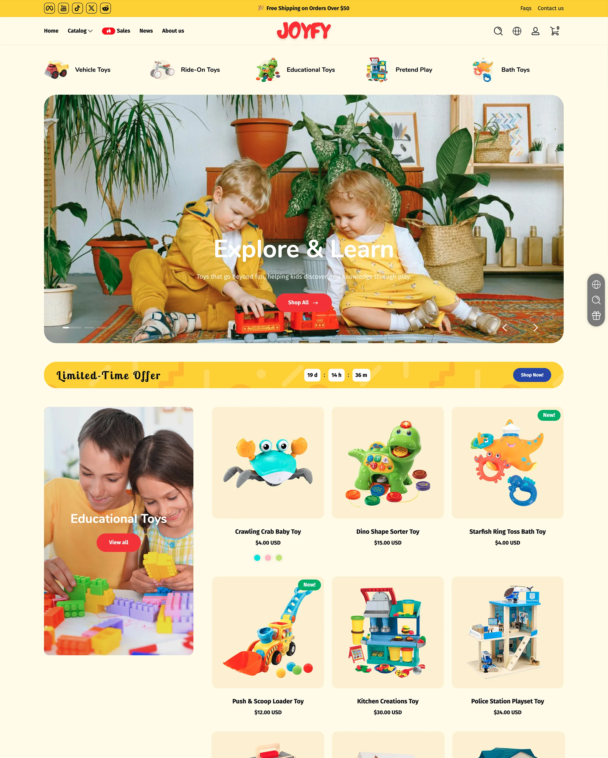 Storegenius Kids & Toys Design